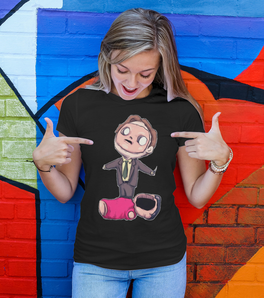 The Office Dwight Schrute CPR Scene Meme T-Shirt