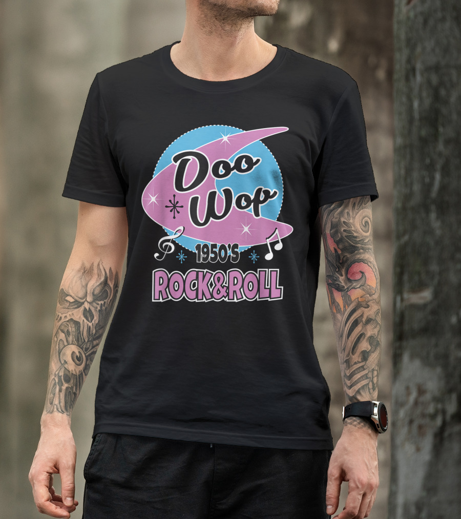 1950s Doo Wop Rock And Roll Vintage 50s Clothing T-Shirt