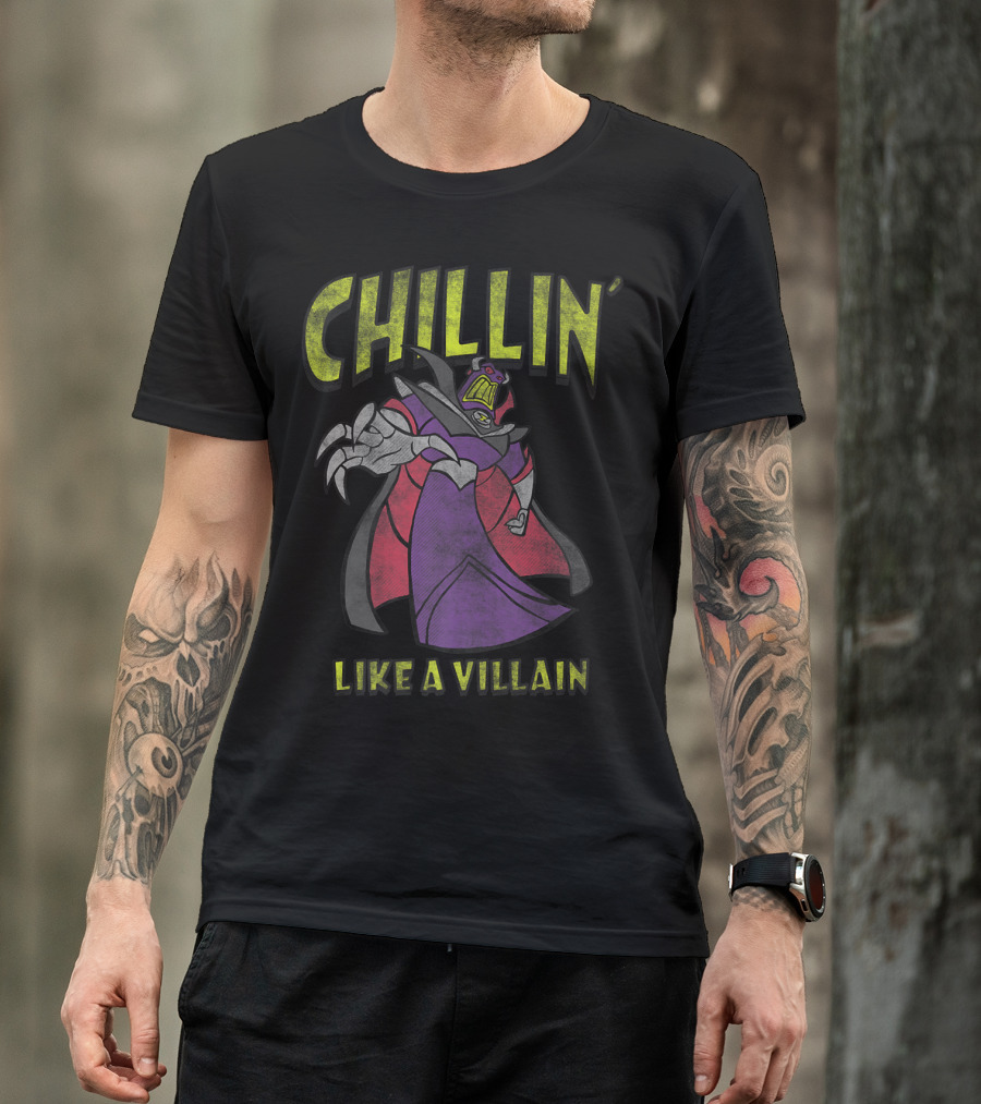 Chillin' Like A Villain Disney Pixar Toy Story Zurg T-Shirt