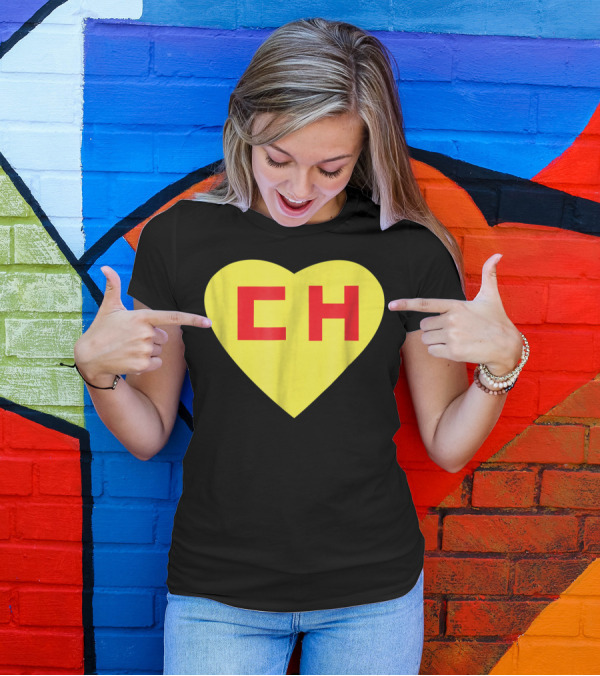 CH Heart El Chapulin Mexican Super Hero Colorado T-Shirt