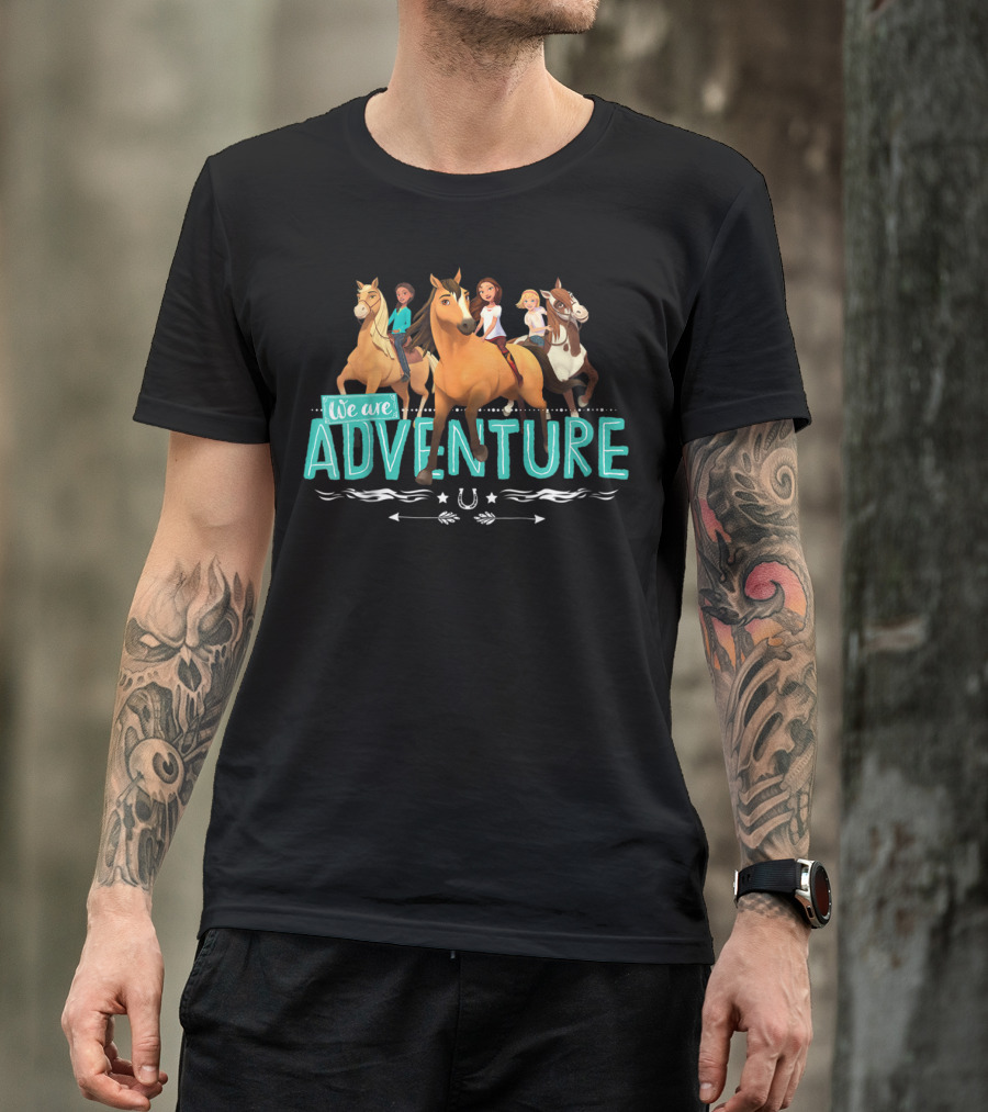 DreamWorks Spirit Riding Free We Are Adventure T-Shirt