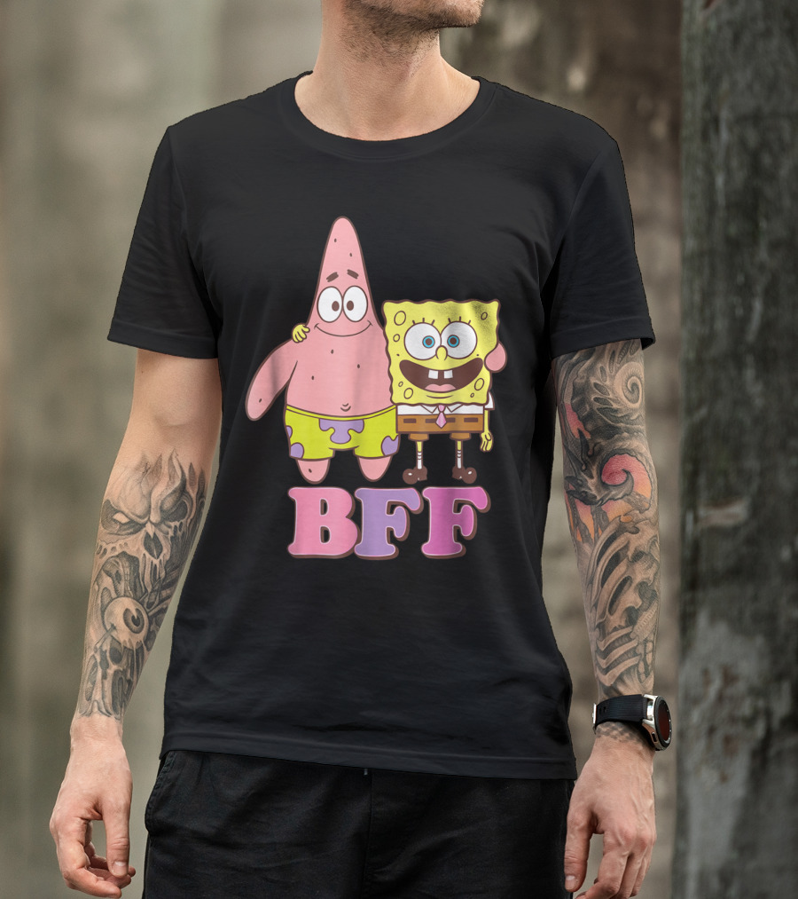 Spongebob Squarepants Patrick BFF Friendship T-Shirt