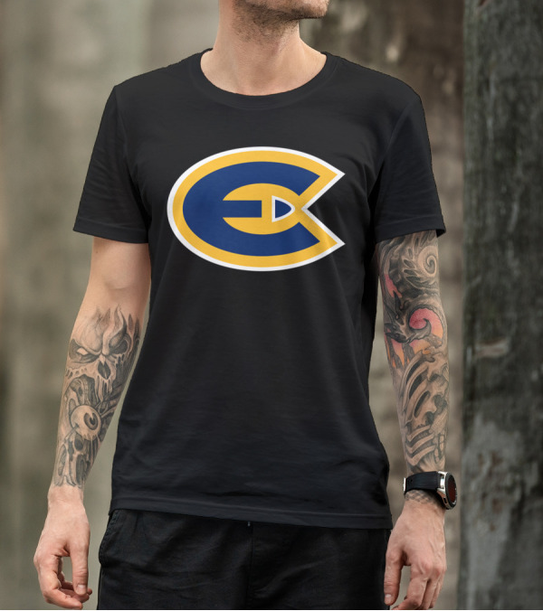 UW Eau Claire NCAA Blugolds Logo PPWEC0 T-Shirt