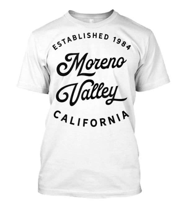 Established 1984 Moreno Valley California Vintage Classic T-Shirt