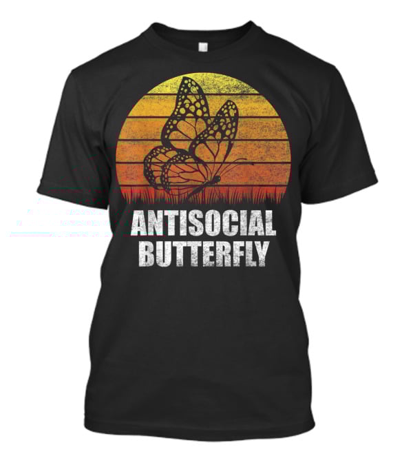 Antisocial Butterfly Classic Vintage Sunset T-Shirt