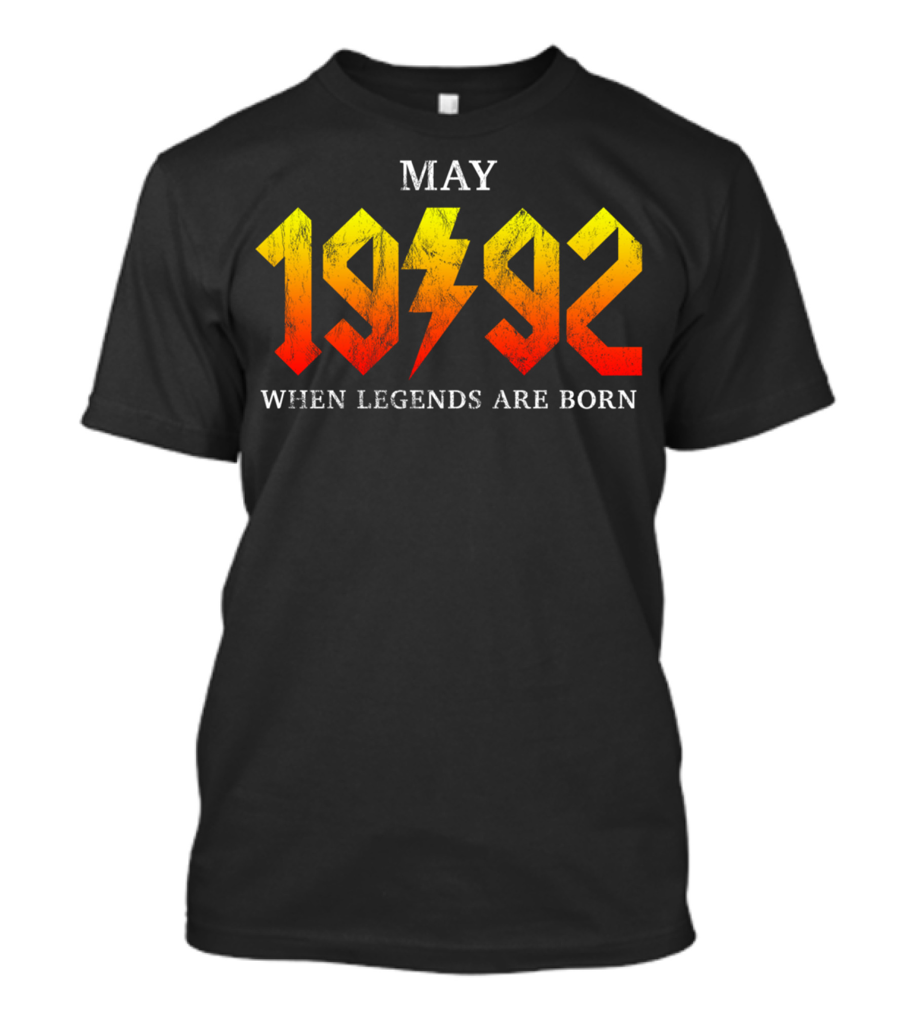 May 1992 When Legends Are Born With Classic Rock Legend T-Shirt