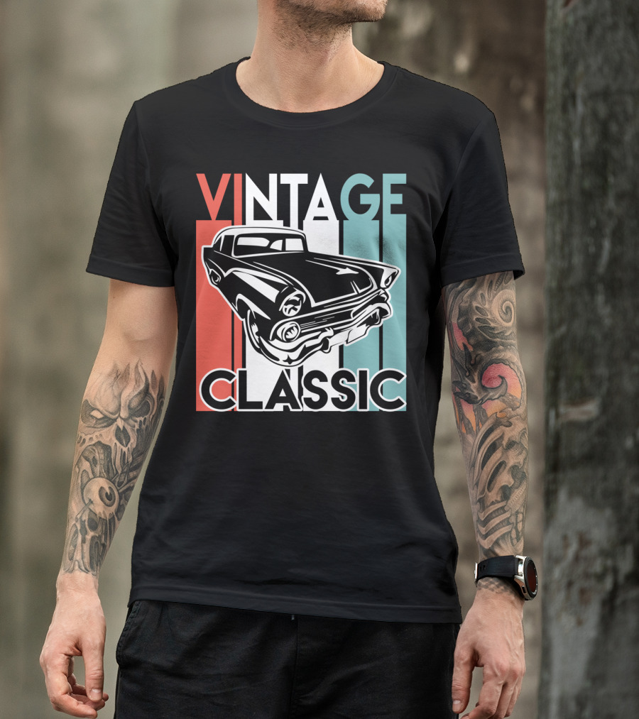 Vintage Classic Old Car T-Shirt