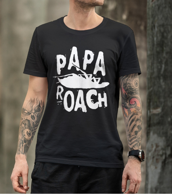 Papa Roach Infest Logo Merch T-Shirt