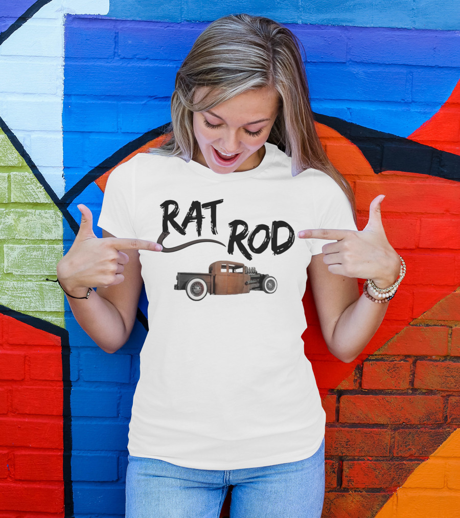 Rat Rod Classic Vintage Hot Rod Rusted T-Shirt