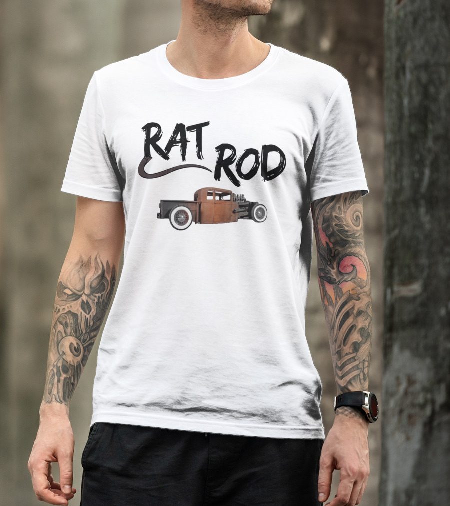 Rat Rod Classic Vintage Hot Rod Rusted T-Shirt