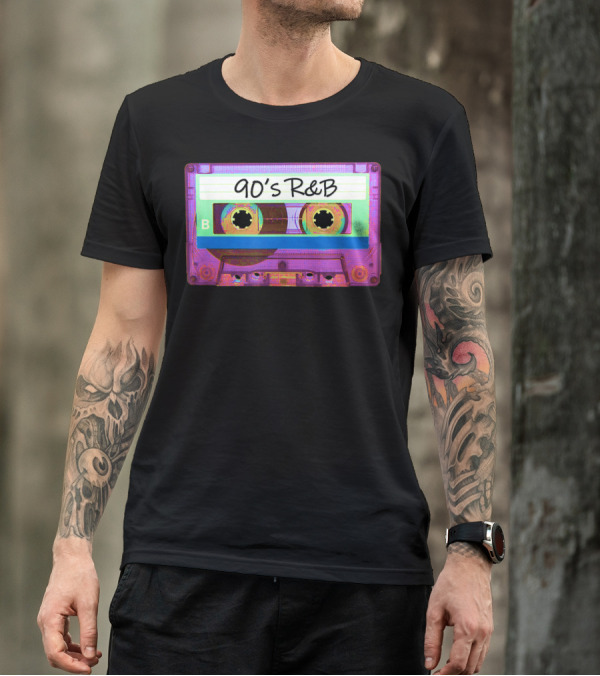 90's R&B Cassette Tape Retro Vibe T-Shirt