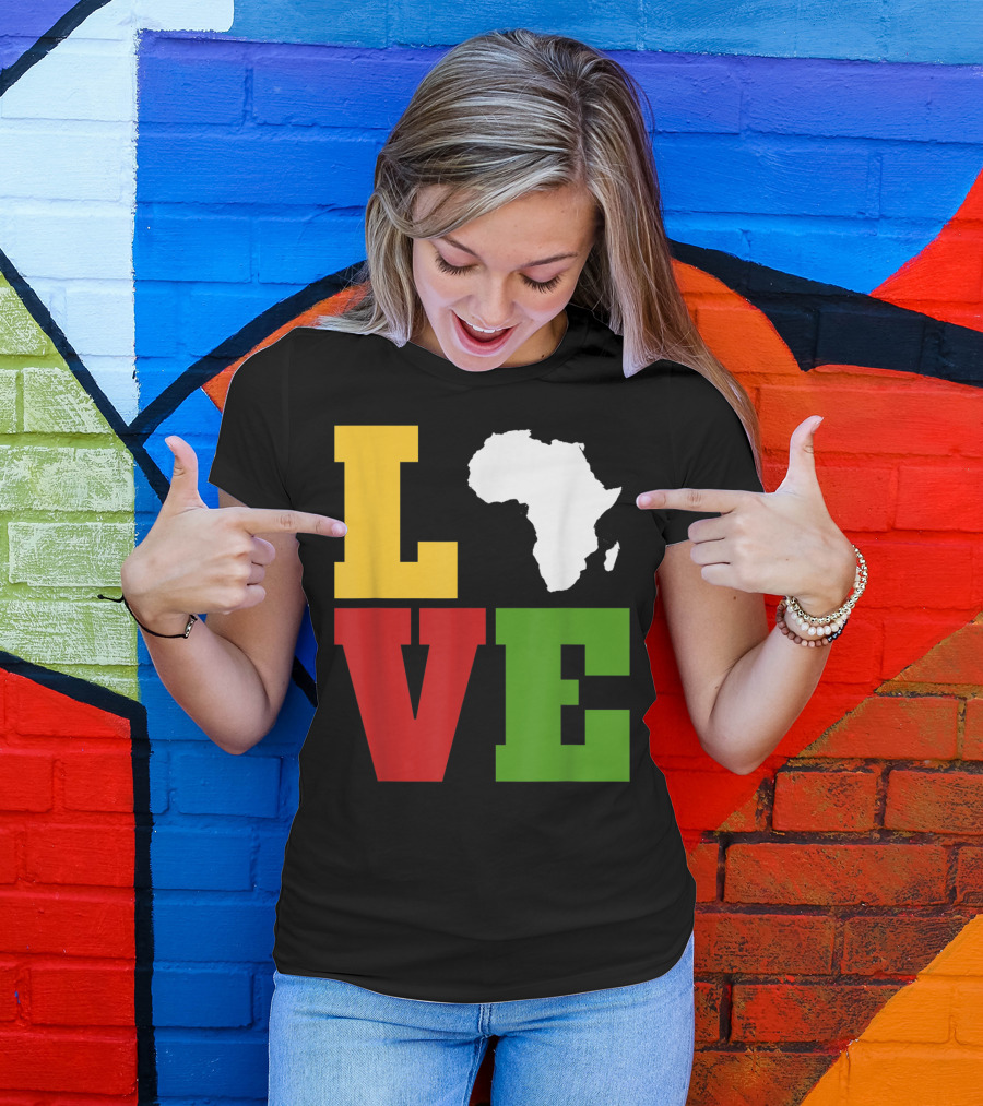 LOVE Africa Afrocentric African T-Shirt