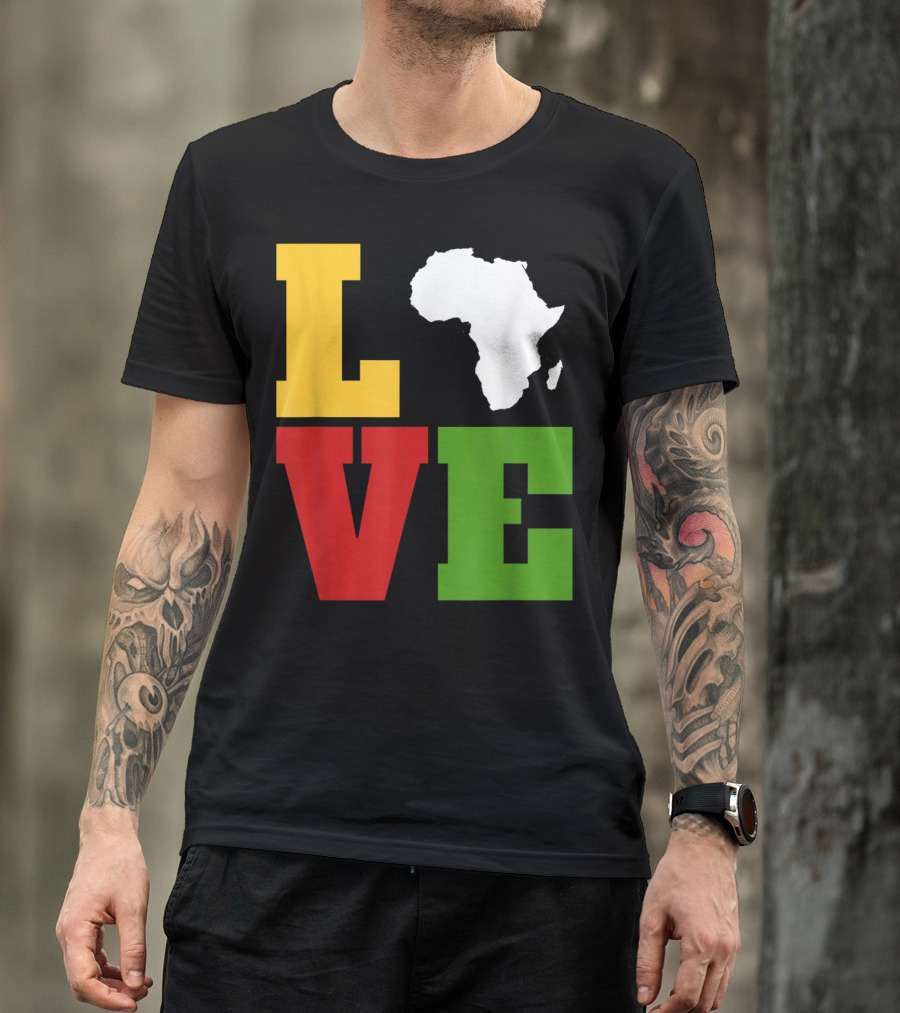 LOVE Africa Afrocentric African T-Shirt