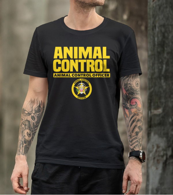 Animal Control Officer Public Safety Badge Seal T-Shirt