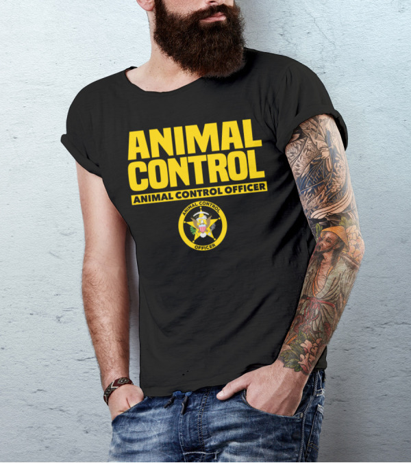 Animal Control Officer Public Safety Badge Seal T-Shirt