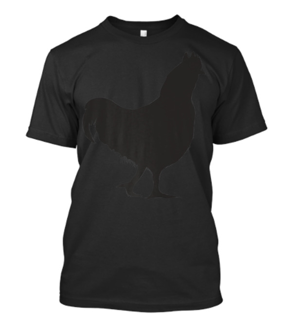 Chicken Poultry Silhouette Icon T-Shirt