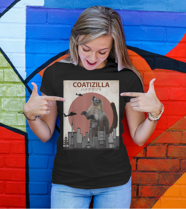 COATIZILLA Funny Coati Cool Coati Lovers T-Shirt