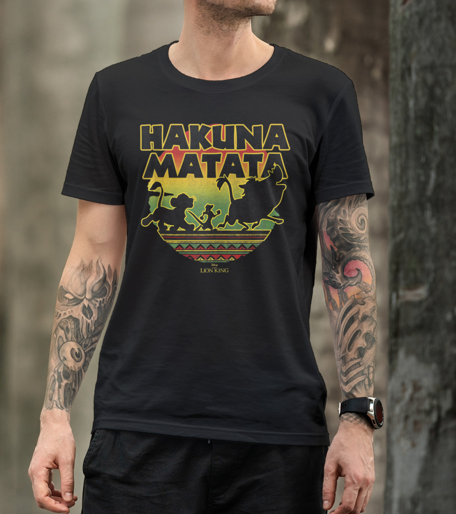 Hakuna Matata Disney The Lion King Simba Timon Pumba T-Shirt