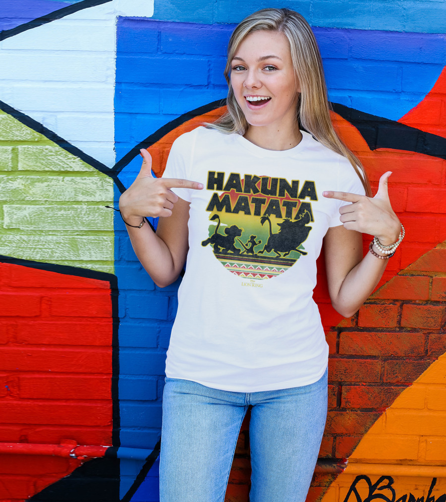 Hakuna Matata Disney The Lion King Simba Timon Pumba T-Shirt