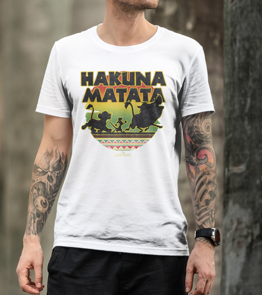 Hakuna Matata Disney The Lion King Simba Timon Pumba T-Shirt