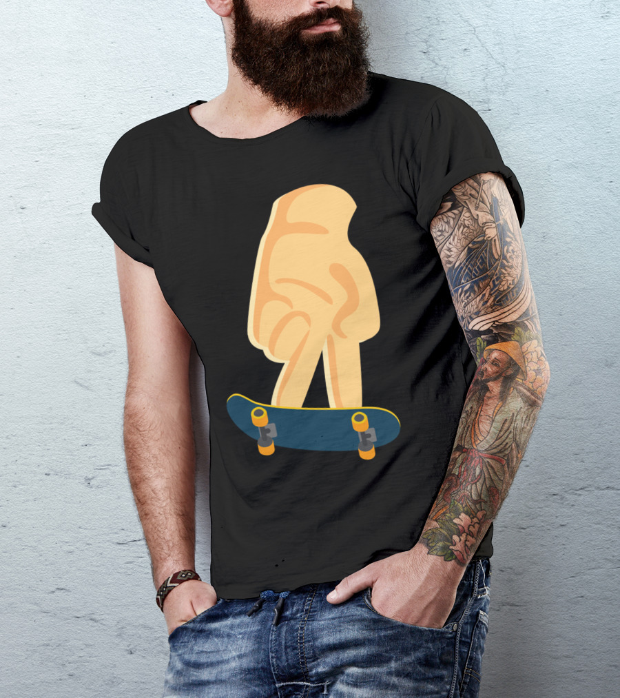 Fingerboard Skateboard Finger Skating Skateboard Board T-Shirt