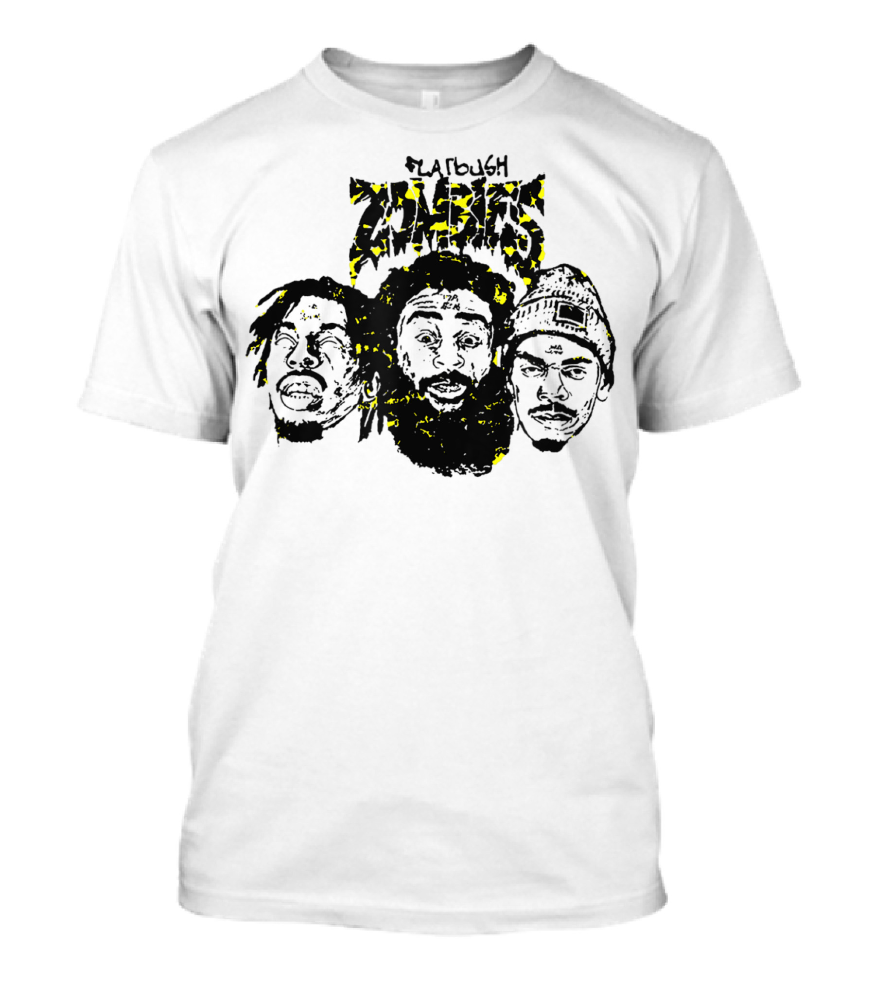 Flatbush Zombies Triangle Yellow Tie T-Shirt