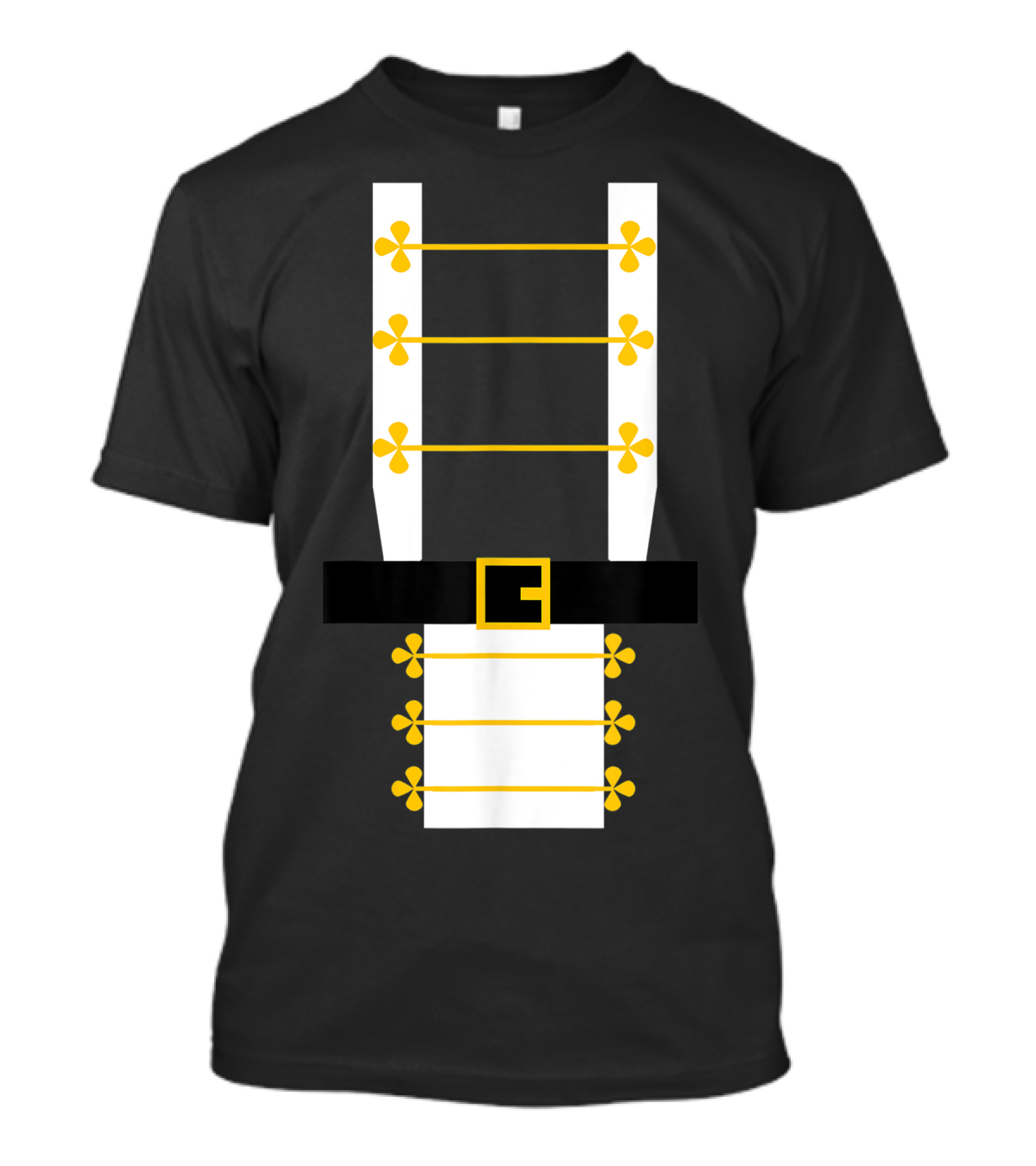 Nutcracker Soldier Costume Uniform Belt Buckle Ballet T-Shirt