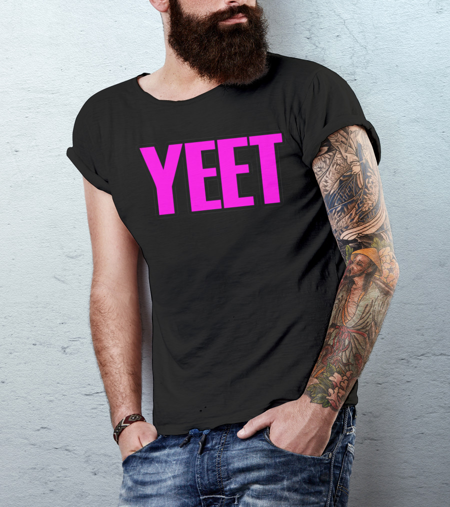 Pink Yeet Popular Funny T-Shirt