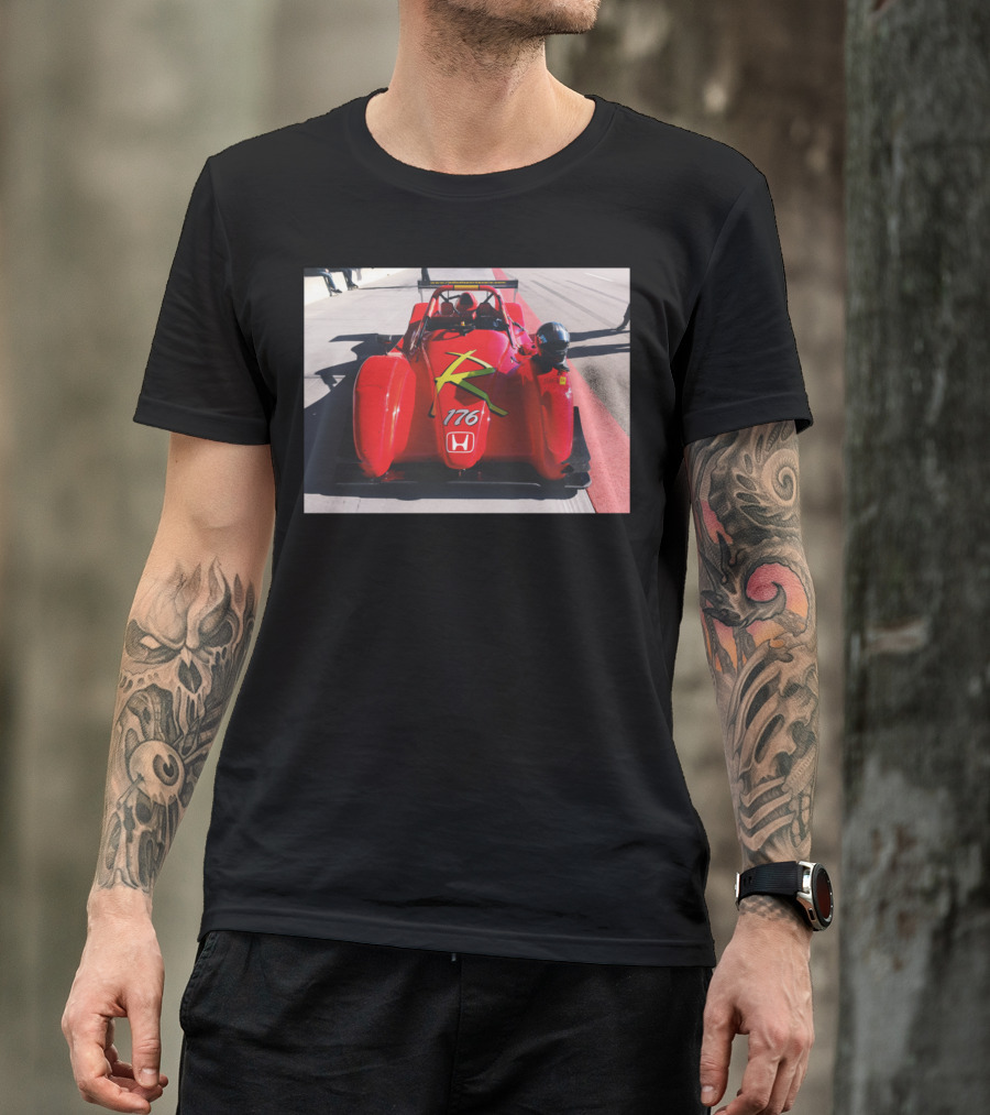 Honda Red Race Car 176 T-Shirt