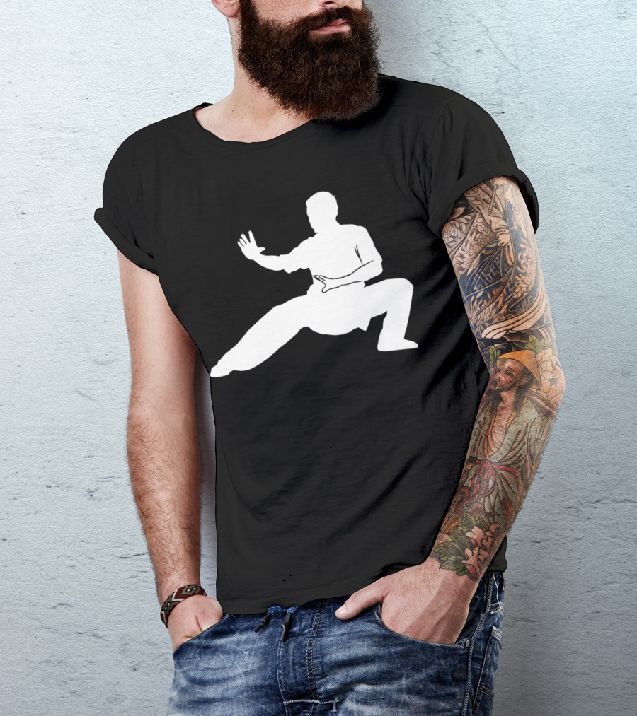 Kung Fu Fighter Chinese Martial Arts T-Shirt