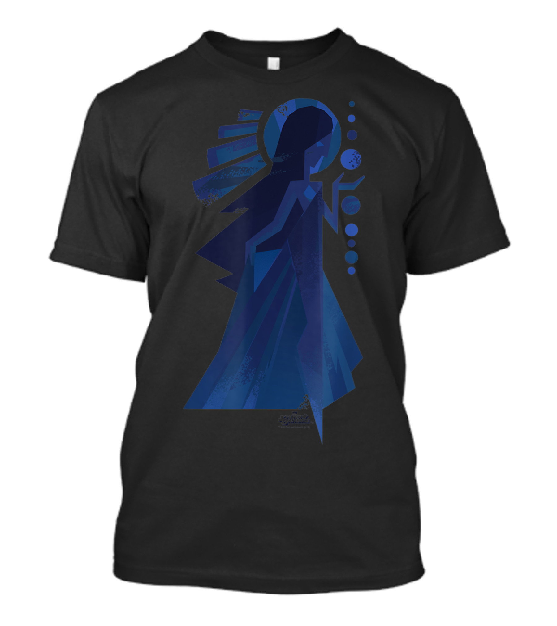Steven Universe Blue Diamond Abstract Mural T-Shirt