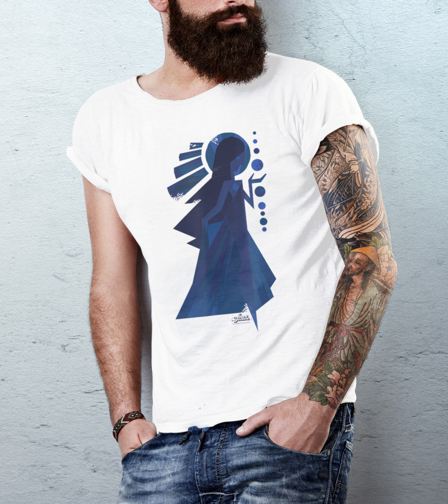 Steven Universe Blue Diamond Abstract Mural T-Shirt