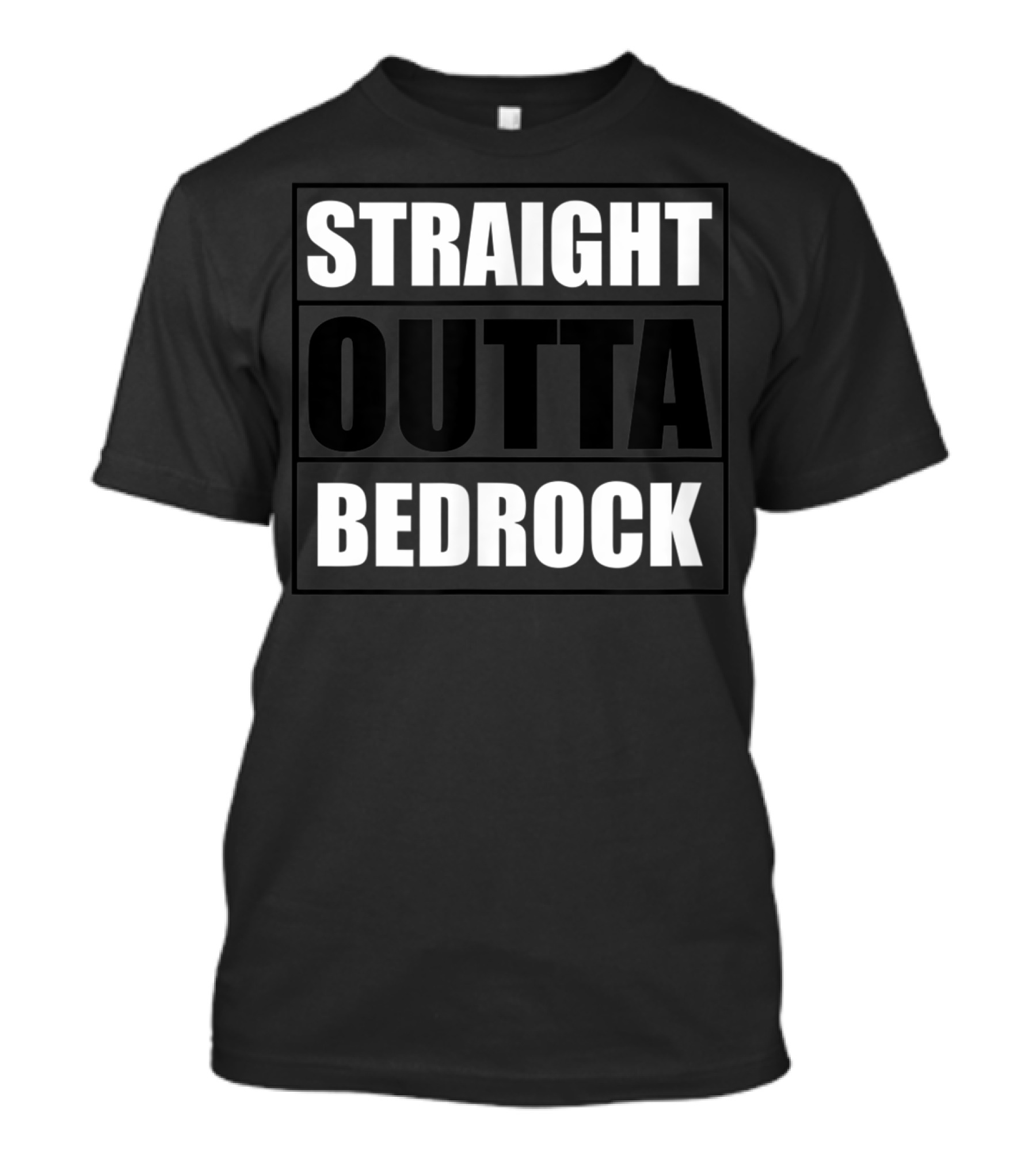 Straight Outta Bedrock Flintstones T-Shirt