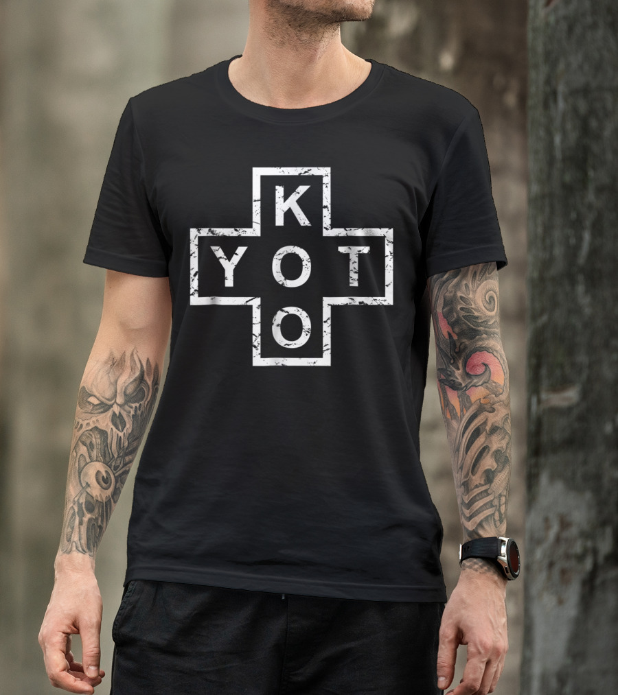 Kyoto Cross Grunge T-Shirt
