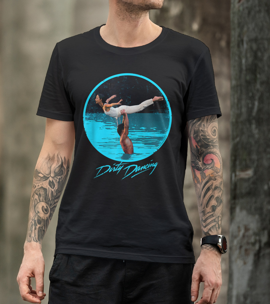 Dirty Dancing Iconic Lift Scene In Water T-Shirt