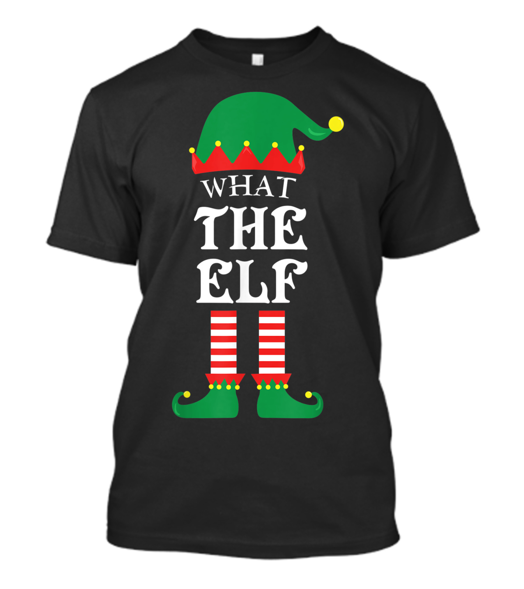 What The Elf Christmas Family Group Pajamas Holiday T-Shirt