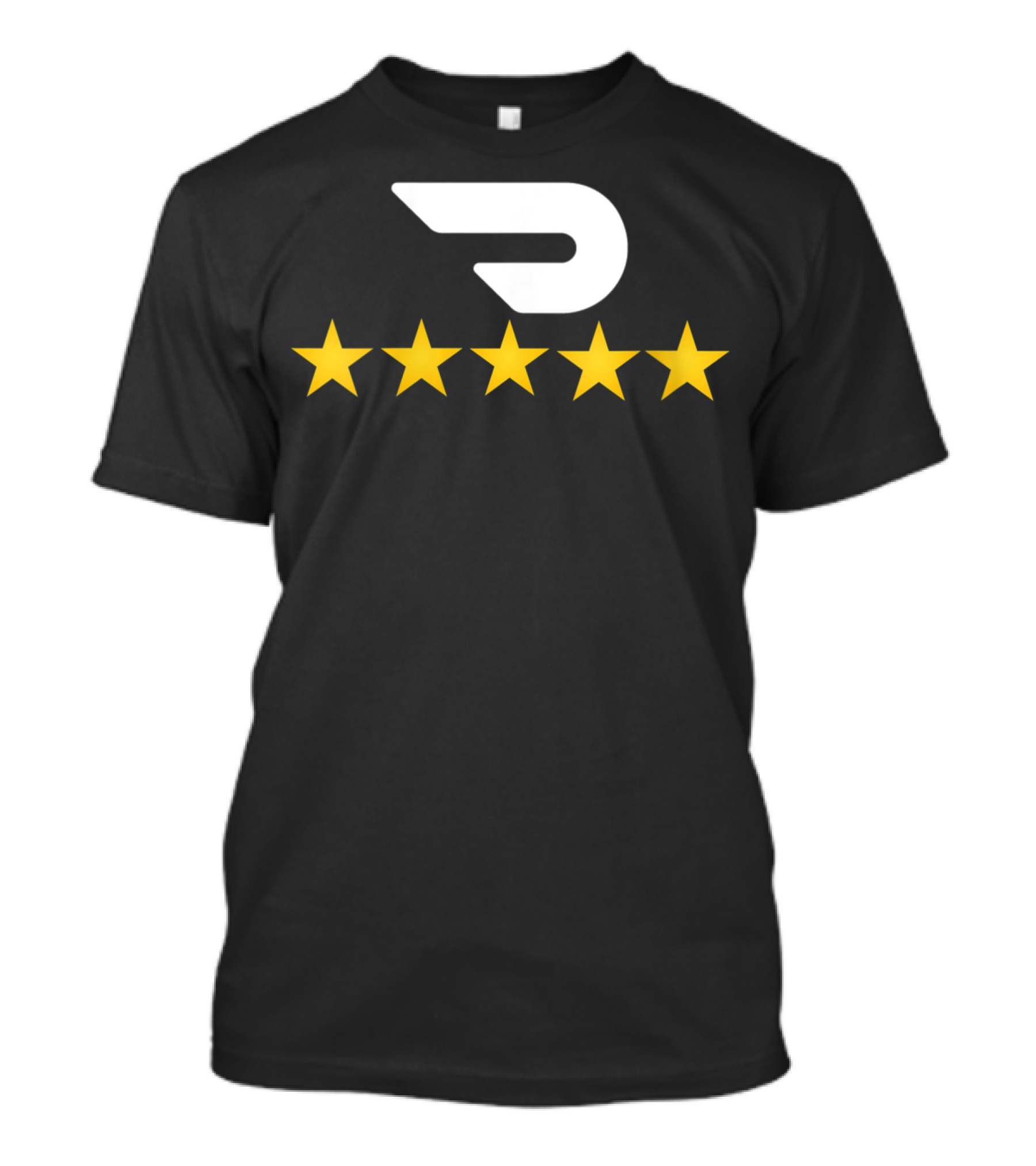 Doordash Five Star Food Delivery Driver T-Shirt