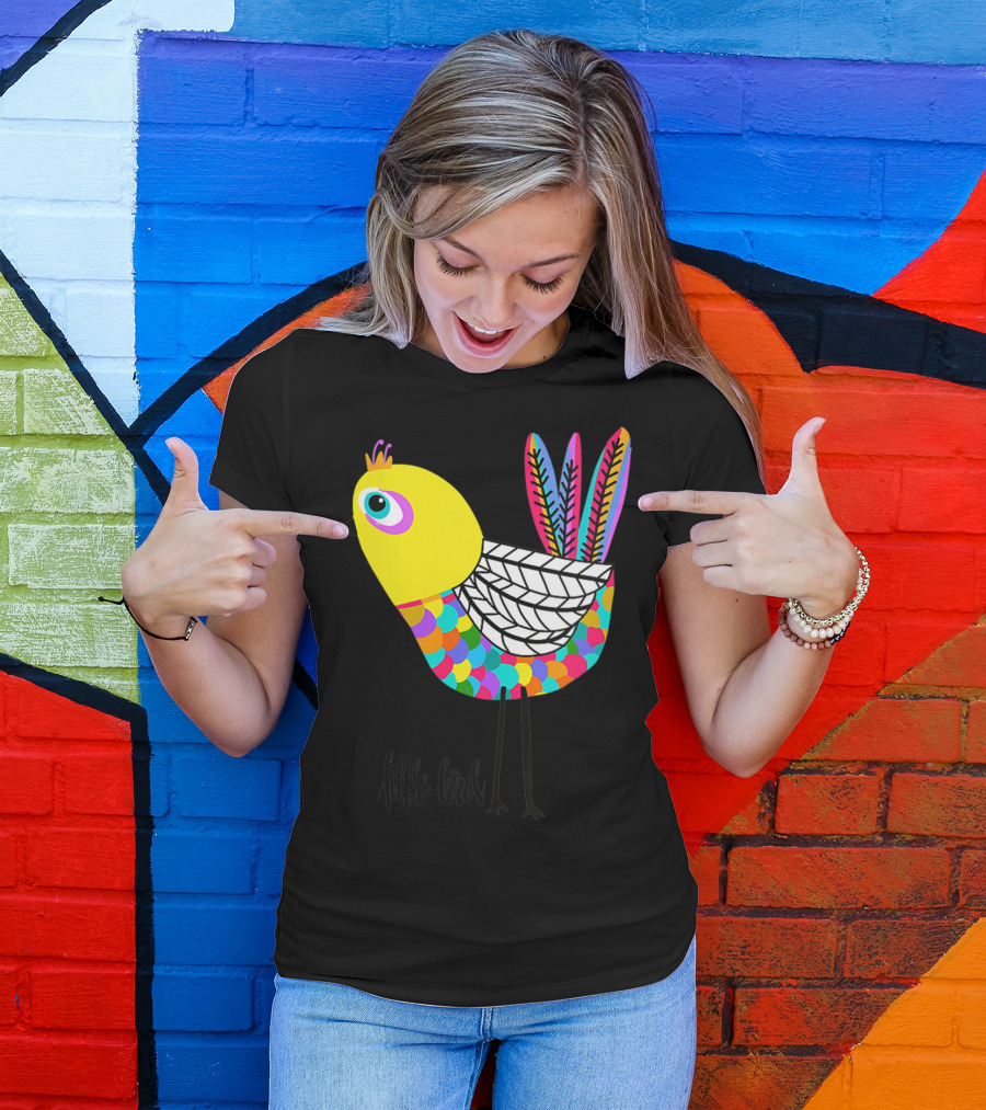 Little Bird Women And Girls Fun And Cheery T-Shirt