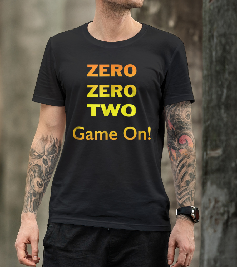 ZERO ZERO TWO Game On Pickleball T-Shirt