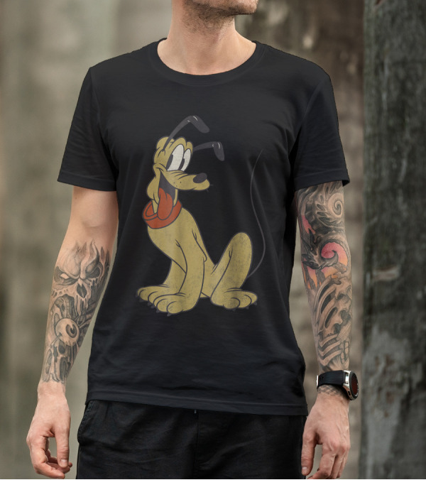 Disney Vintage Style Pluto Character T-Shirt
