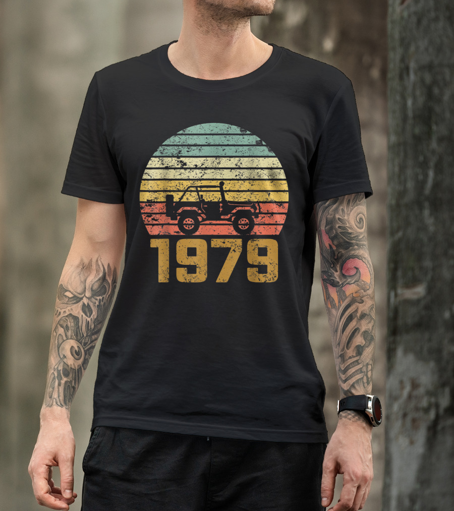 Vintage 1979 Jeep Stripes T-Shirt