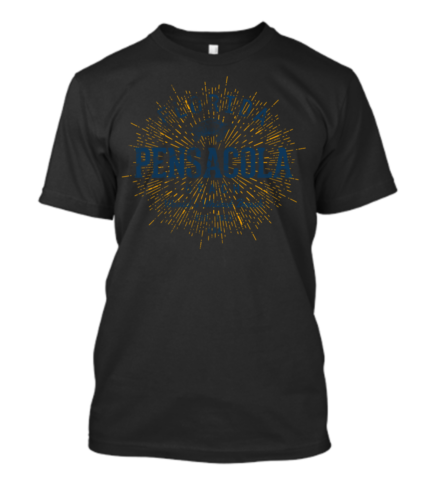 Vintage Florida Pensacola The Sunshine State Est. 1821 T-Shirt