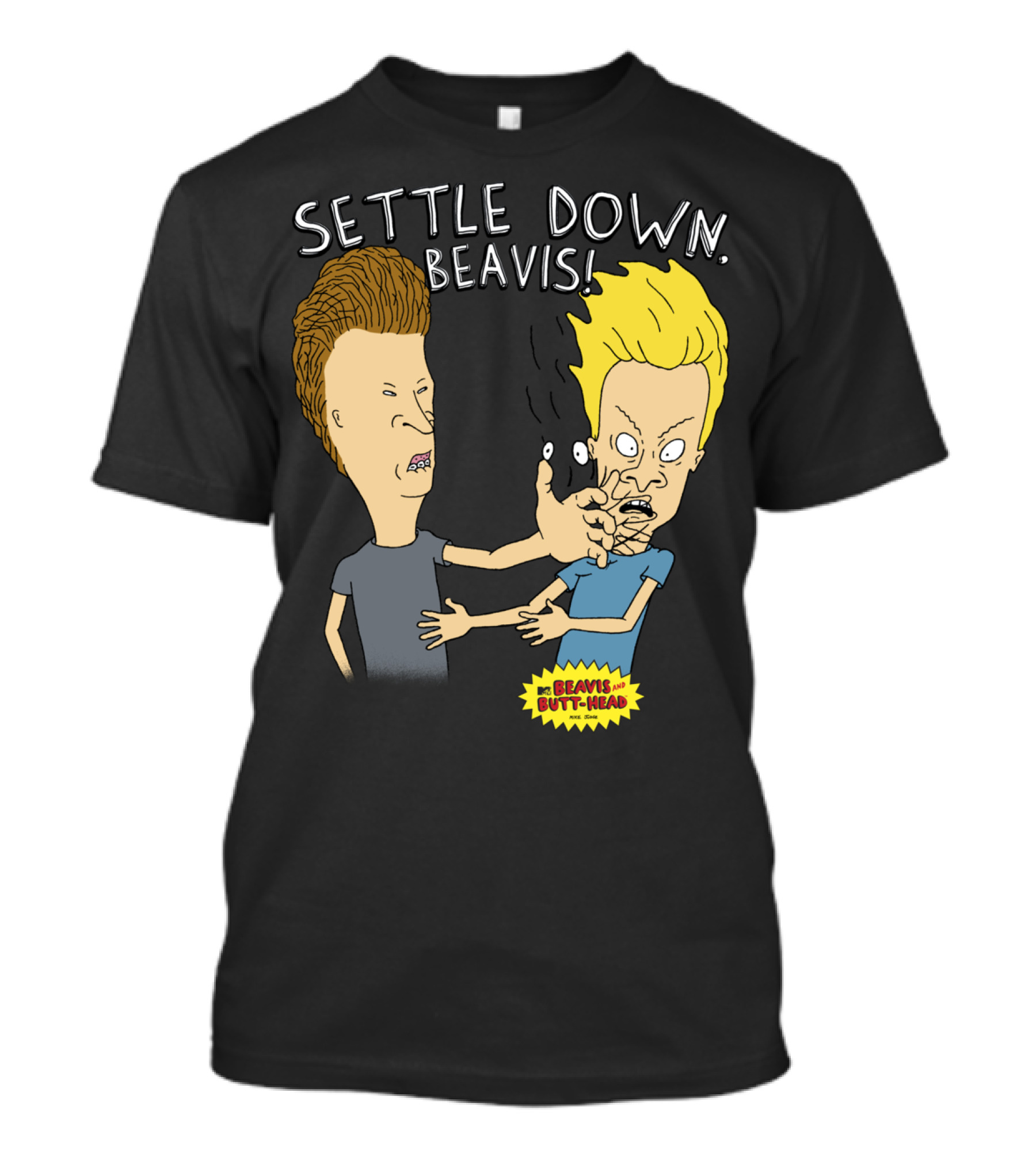 Settle Down Beavis Beavis And Butt-Head T-Shirt
