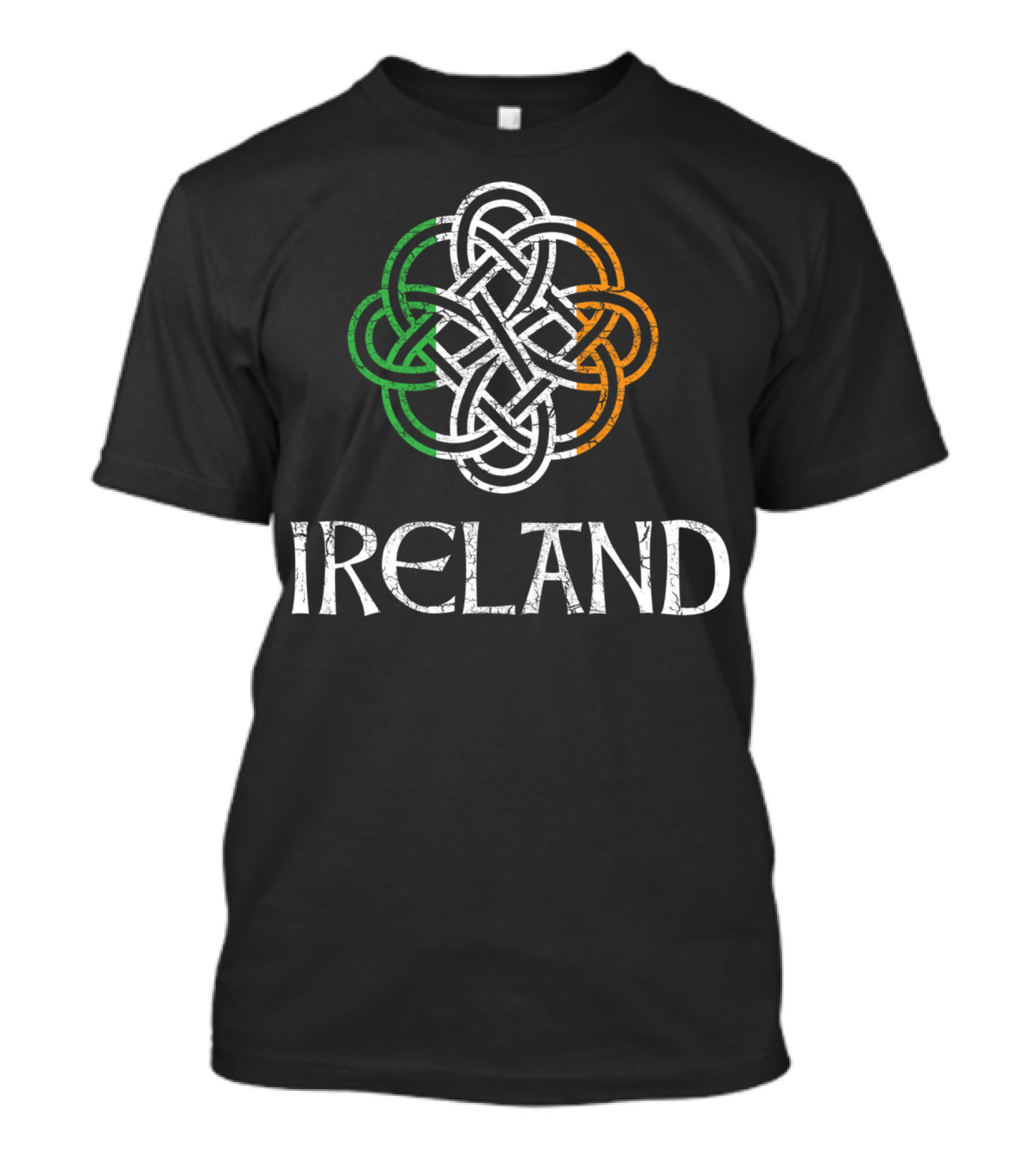 Ireland Celtic Knot Clover Vintage St Paddys T-Shirt