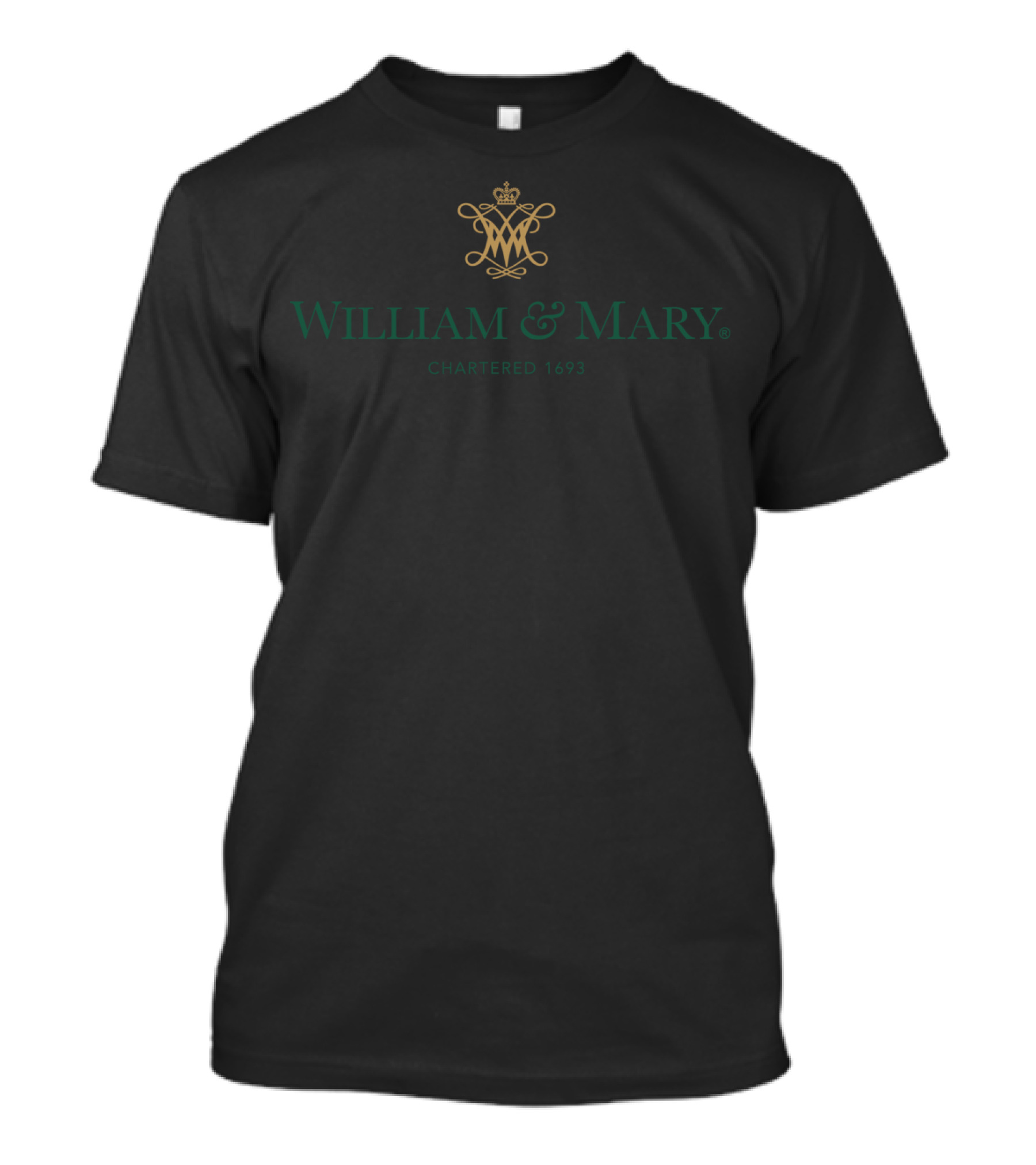 William And Mary Chartered 1693 Tribe NCAA College Of William Mary Ppwmr01 T-Shirt