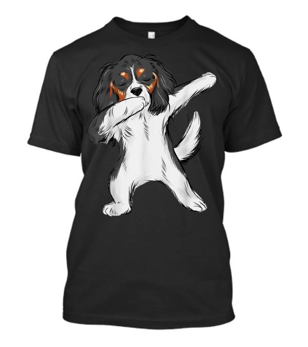 Dabbing Cavalier King Charles Spaniel Pose T-Shirt