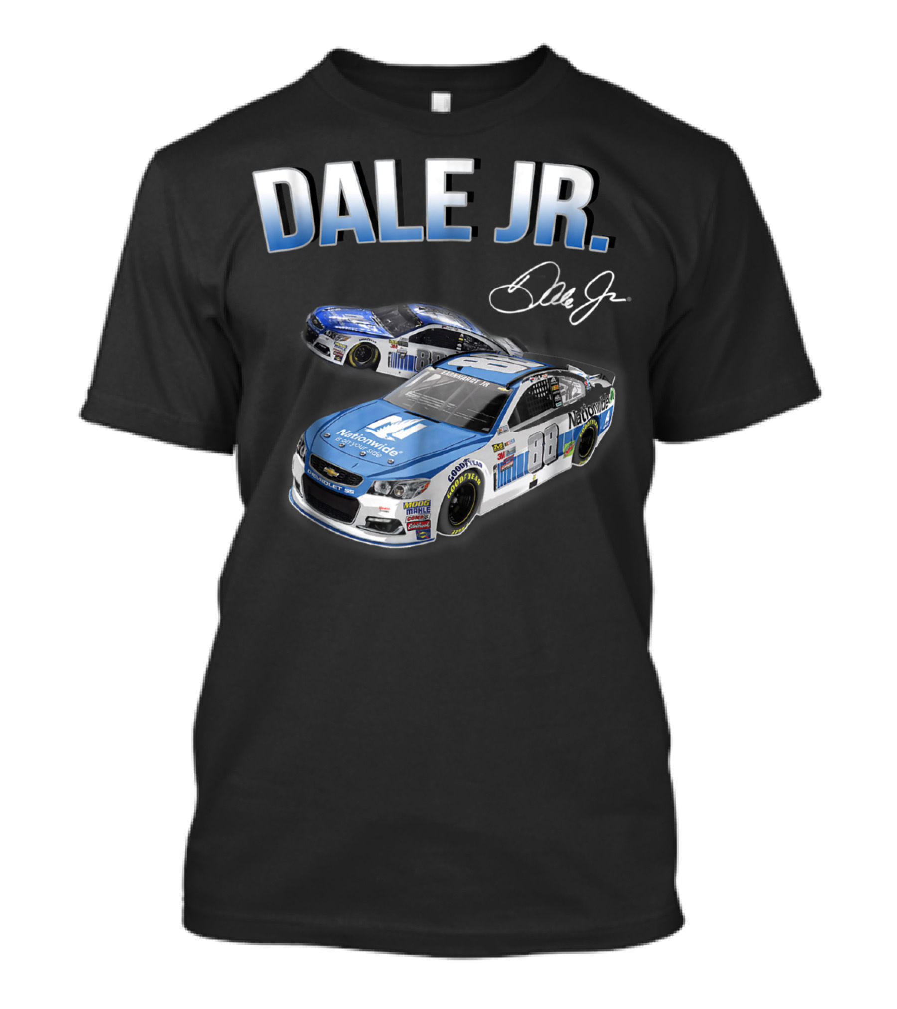 Dale Jr. Nationwide 88 Fan For Life Accomplishments T-Shirt