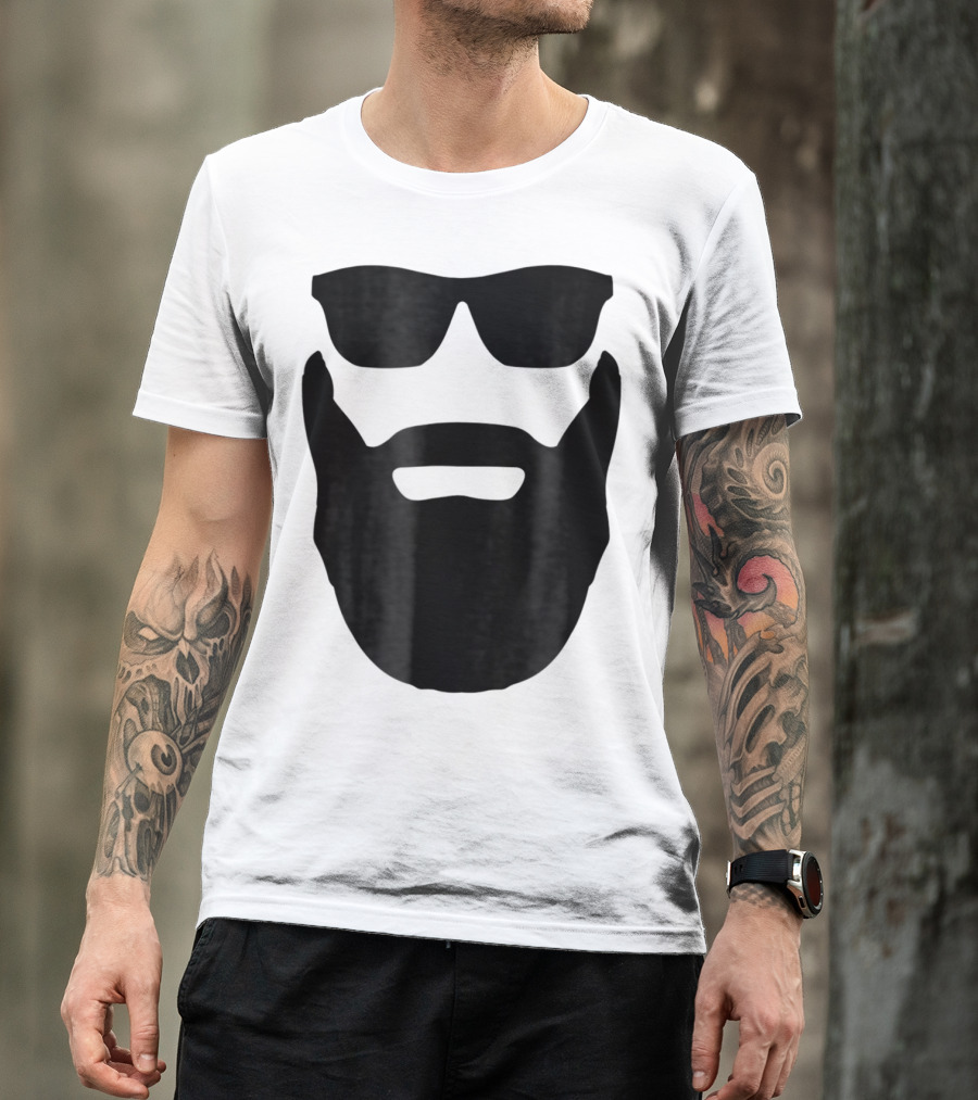 Beard And Sunglasses Iconic T-Shirt