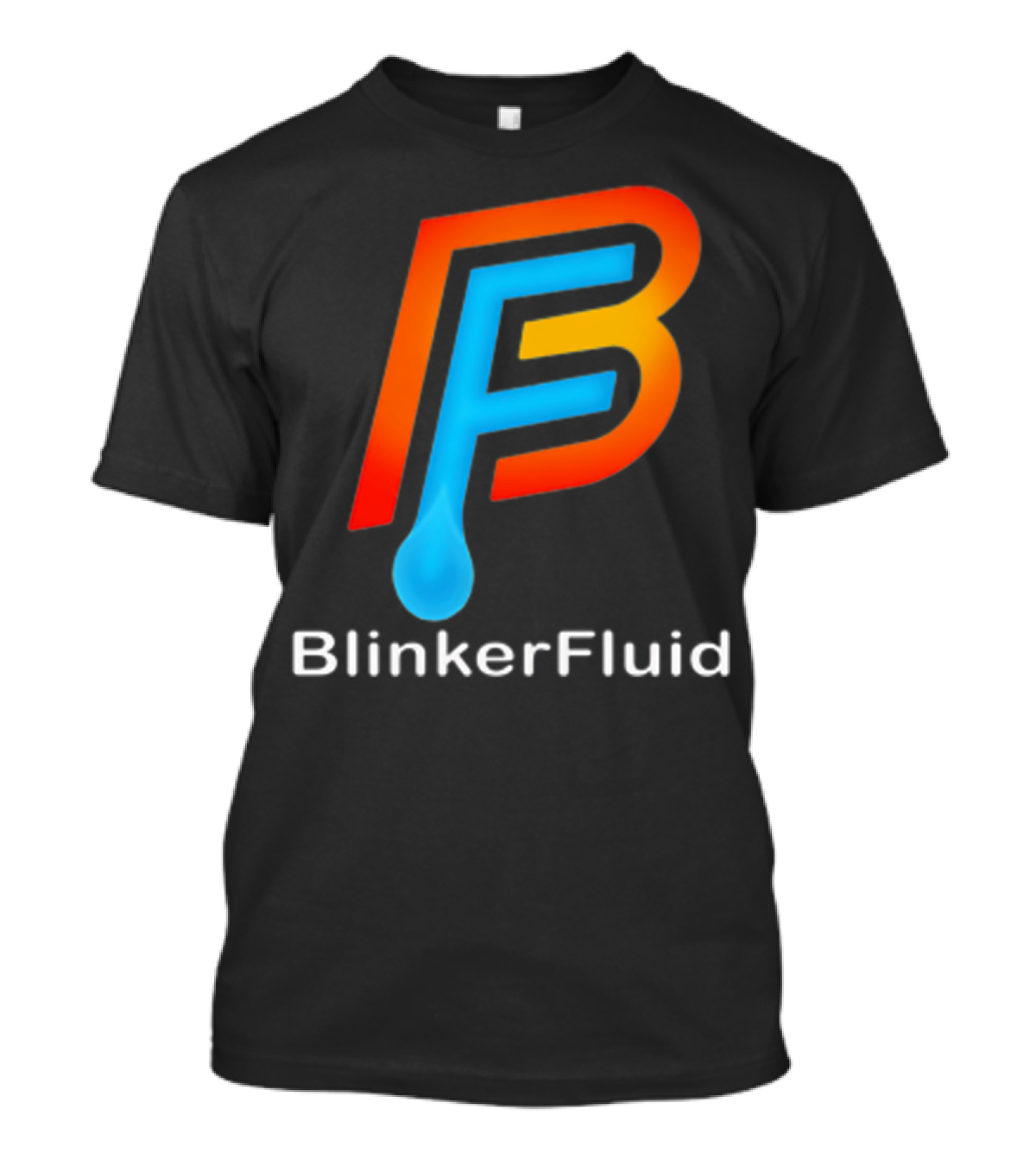 BF BlinkerFluid Logo With Droplet T-Shirt