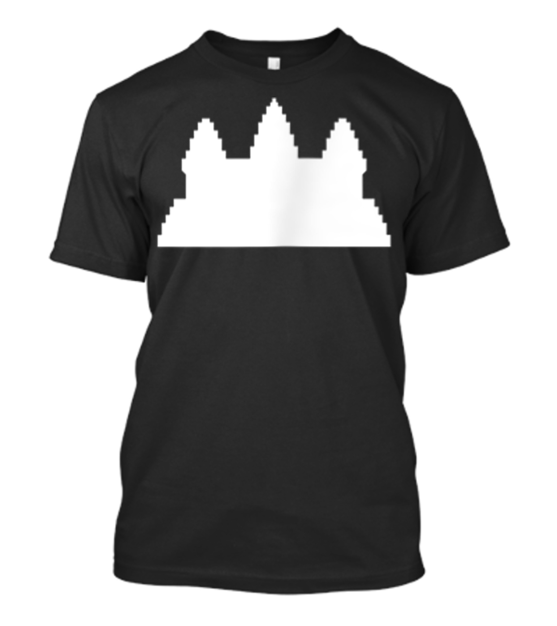Cambodia Angkor Wat Temple Symbol Minimalistic T-Shirt